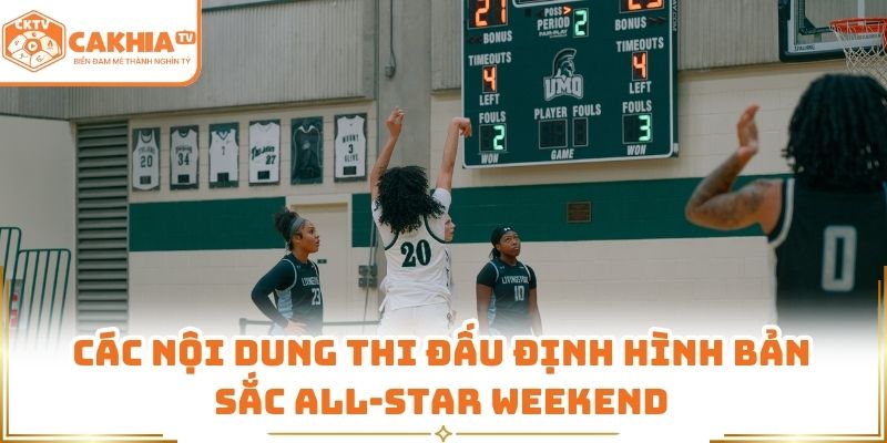 NBA All-Star - Sân Khấu Rực Lửa Bóng Rổ Đỉnh Cao CakhiaTV 2 Các nội dung thi đấu định hình bản sắc All-Star Weekend