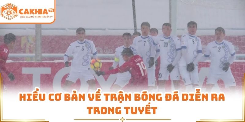 Trận bóng đá diễn ra trong tuyết trắng – nơi ý chí và đam mê thắp lửa giữa giá lạnh 1 Hiểu cơ bản về trận bóng đá diễn ra trong tuyết